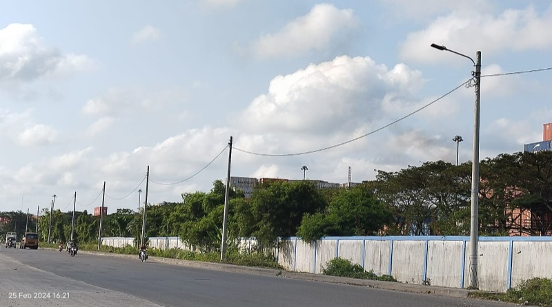 Puluhan Lampu Bertenaga Surya Di Jl. Pelabuhan Raya Digondol Maling