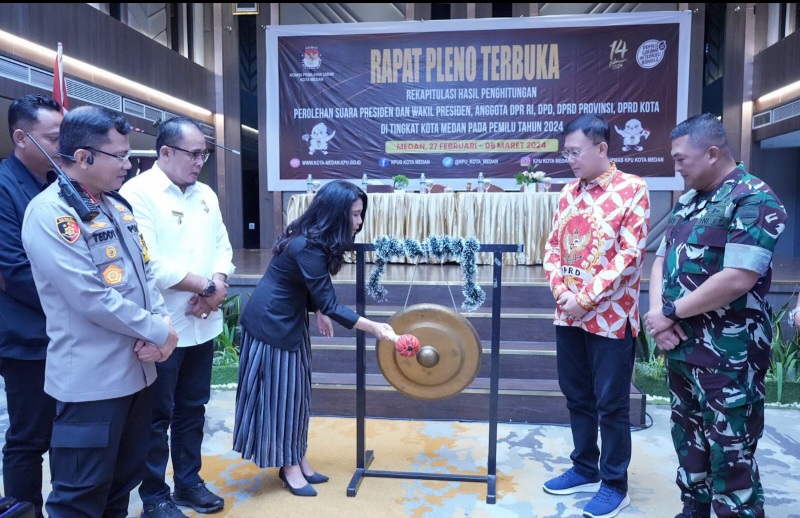 Pemilu Kondusif, Bobby Nasution Apresiasi KPU Dan Forkopimda Medan