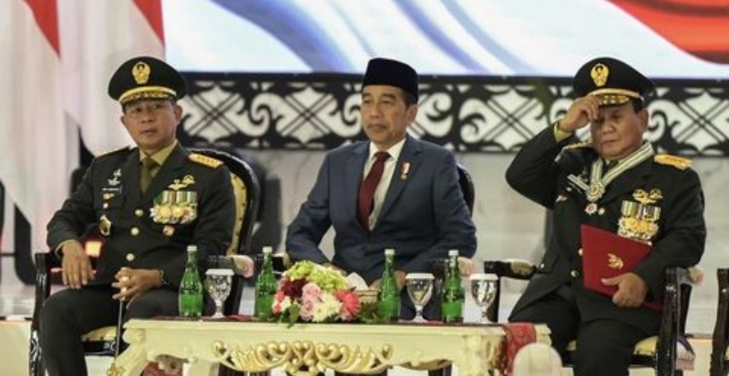 Prabowo Resmi Jenderal Kehormatan, Ini Alasan Jokowi