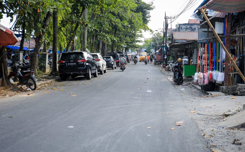 Pemko Medan Lakukan Perbaikan Jalan Jahe Raya