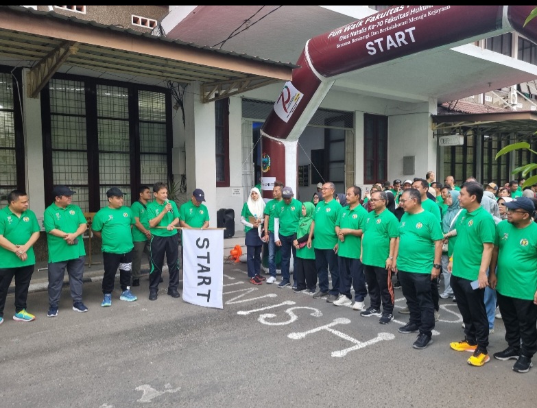 Fun Walk Dies Natalis Ke-70 FH USU, Ketua Panitia: Kalau Bukan Karena 'Susu', Kami Tidak Bisa Seperti Sekarang