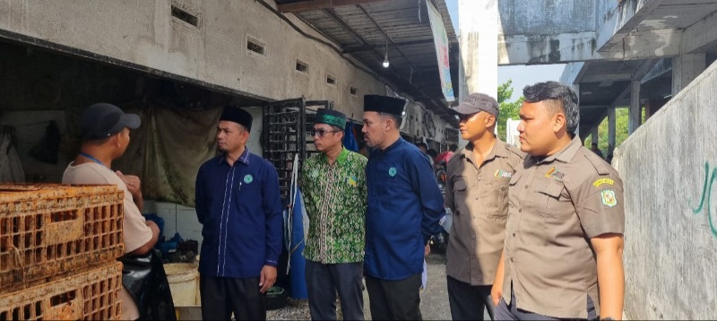 MUI Kota Medan Beri Penyuluhan Penyembelihan Unggas Sesuai Syariah Di Pasar Tradisonal