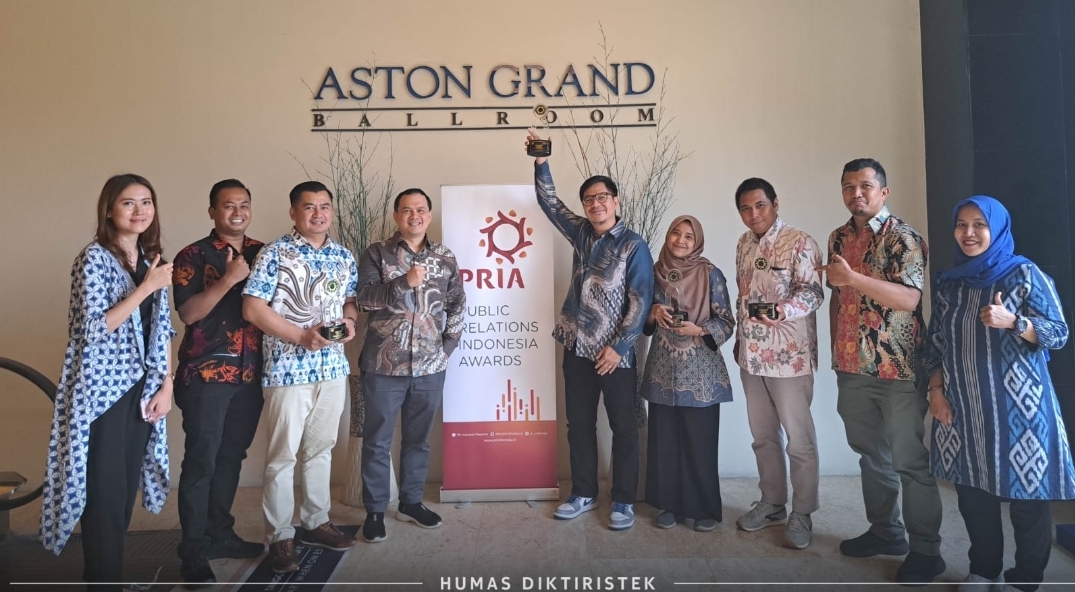 Tiktok dan Instagram Diktiristek Raih Penghargaan Public Relation Indonesia Award 2024