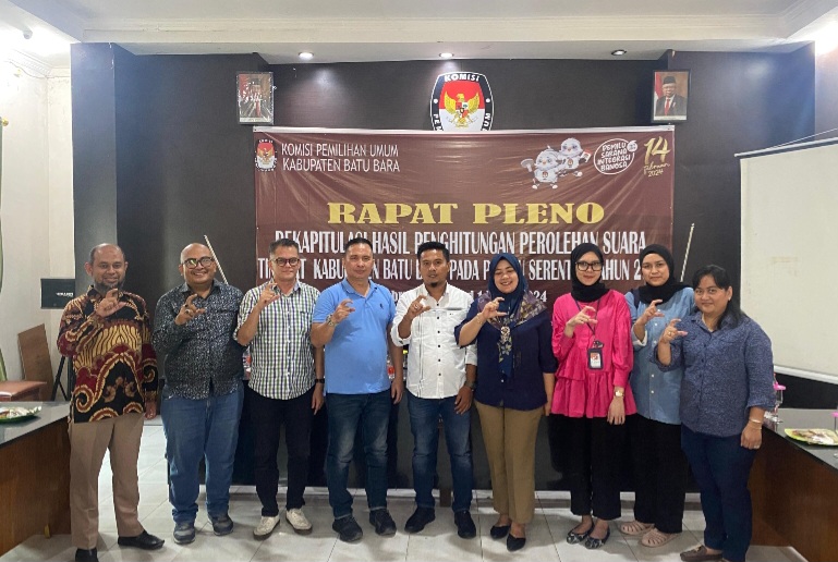 Terima Komisi Informasi Sumut, KPU Batubara Tegaskan 'Putungsura' Pemilu 2024 Berjalan Aman Dan Lancar
