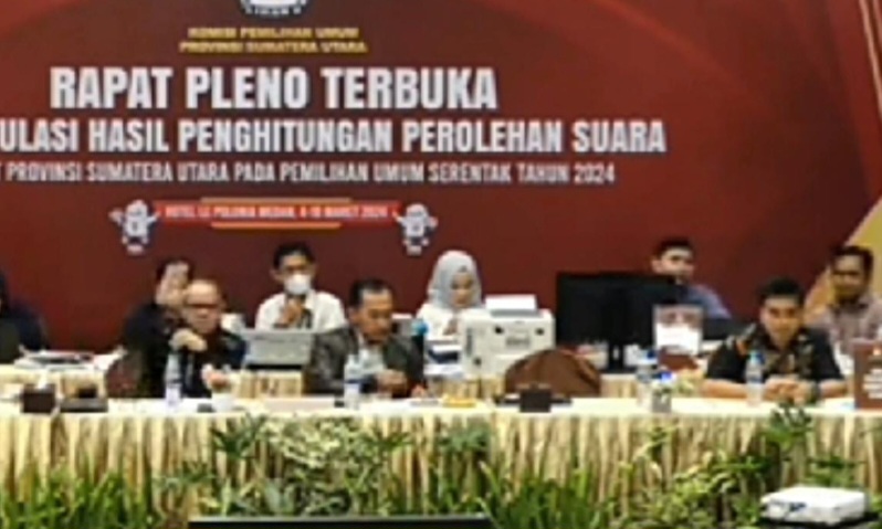 Rekap Hasil Pemilu Nisel Di Medan Ricuh