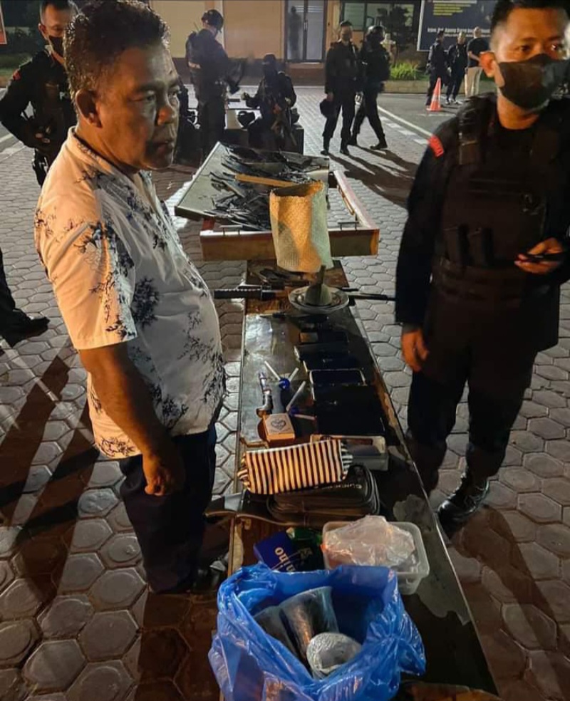 Tim Gabungan Gerebek Sarang Judi Pancurbatu