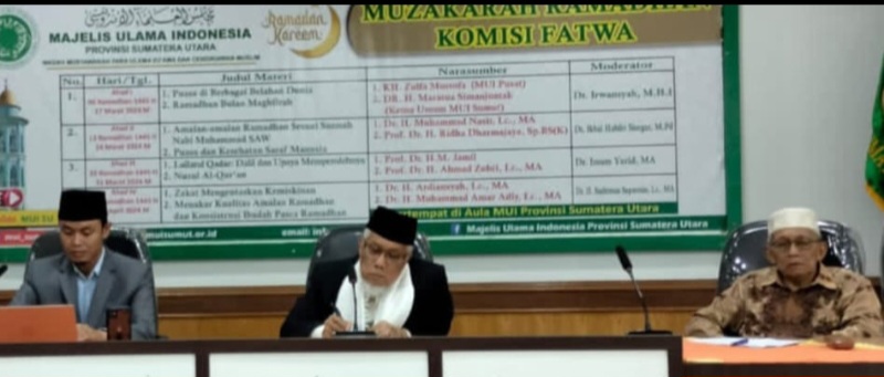 MUI Sumut Gelar Muzakarah Ramadhan Umat Islam Harus Giat Ibadah