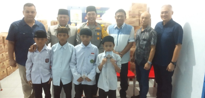 Buka Puasa Bersama Anak Panti Asuhan, Waka Polda Sumut Apresiasi PT MBNJ