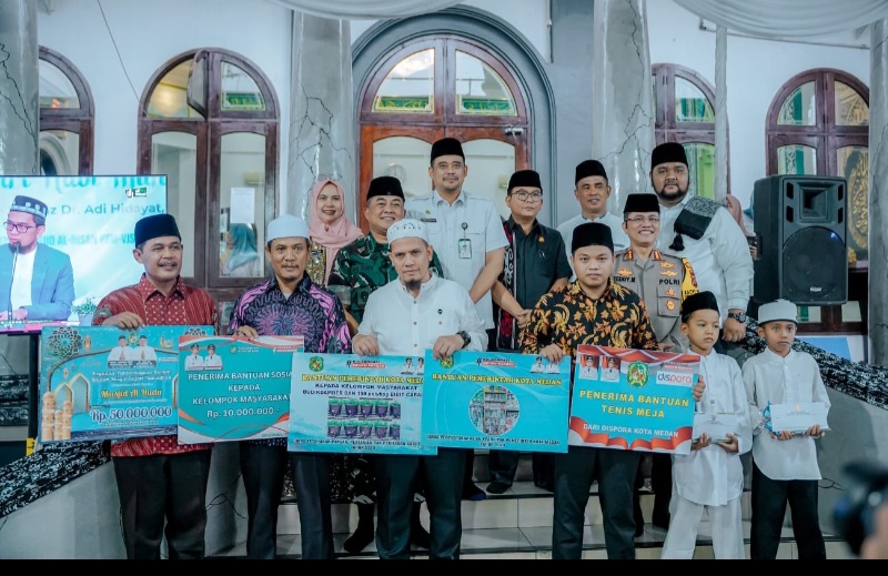 Bobby Nasution Ingin Seluruh Masjid Di Medan Jalankan Program Masjiid Mandiri