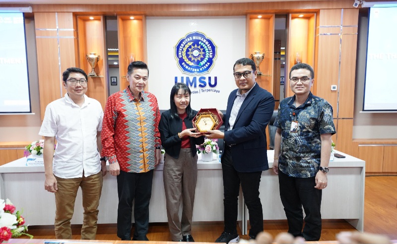 Jajaki Kerjasama Thailand Board of Investment Kunjungi UMSU