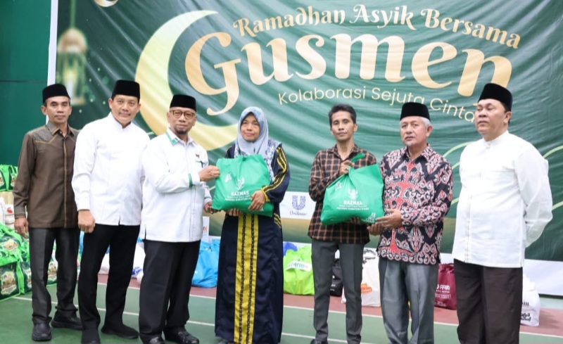 Baznas Sumut Ikut Serahkan Paket Acara Festival Ramadhan Kemenagsu