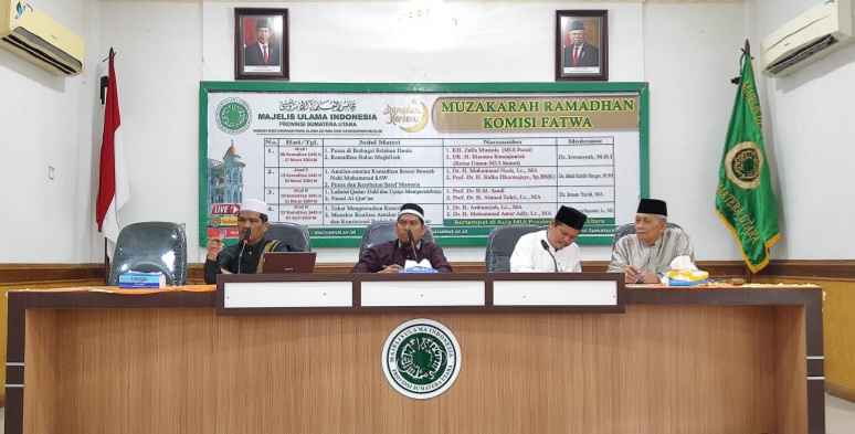 MUI Sumut Gelar Muzakarah Khusus Ramadhan