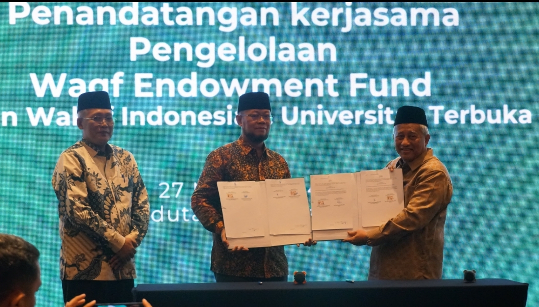 Galakkan Gerakan Wakaf Uang untuk Pendidikan, UT dan BWI Jalin Kerja Sama