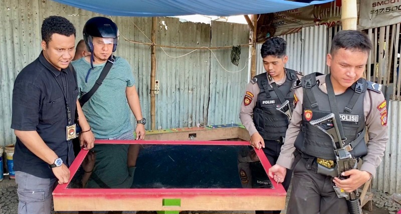 Dijadikan Lapak Narkoba, Polrestabes Medan Gerebek Bantaran Rel KA Tembung