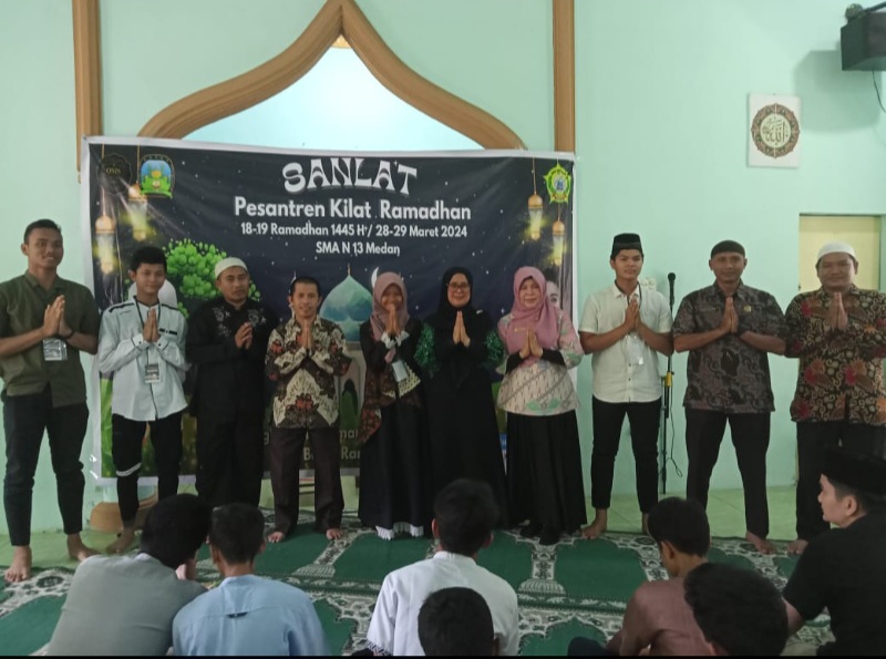 SMA Negeri 13 Medan Gelar Pesantren Ramadhan