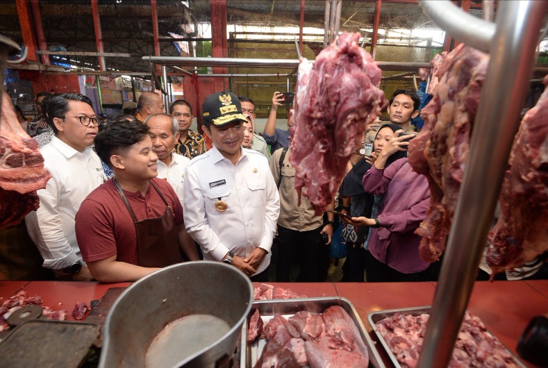Pj. Gubsu Pastikan Kebutuhan Pokok Tersedia