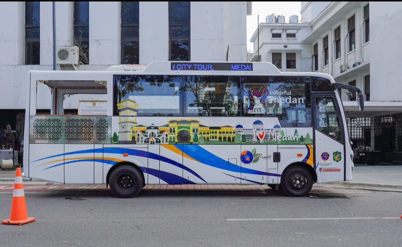 Dukung Peningkatan Wisata Sejarah, Bobby Nasution Luncurkan Bus Wisata Gratis