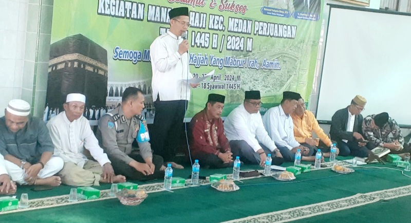 Calhaj Medan Perjuangan Ikuti Manasik Haji