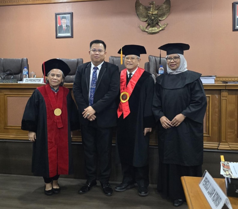 Darmawan Yusuf Raih Gelar Doktor Cumlaude Angkatan 2021 FH USU