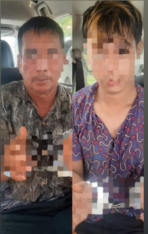 Belanda Dan Anaknya Ditangkap Di Persembunyian