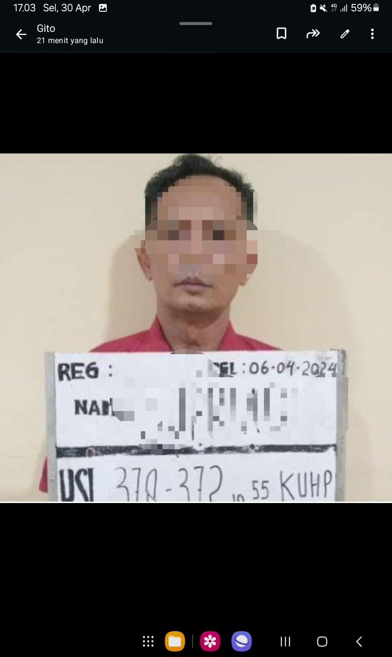 Sanksi Kode Etik Iptu S Menunggu Peradilan Umum
