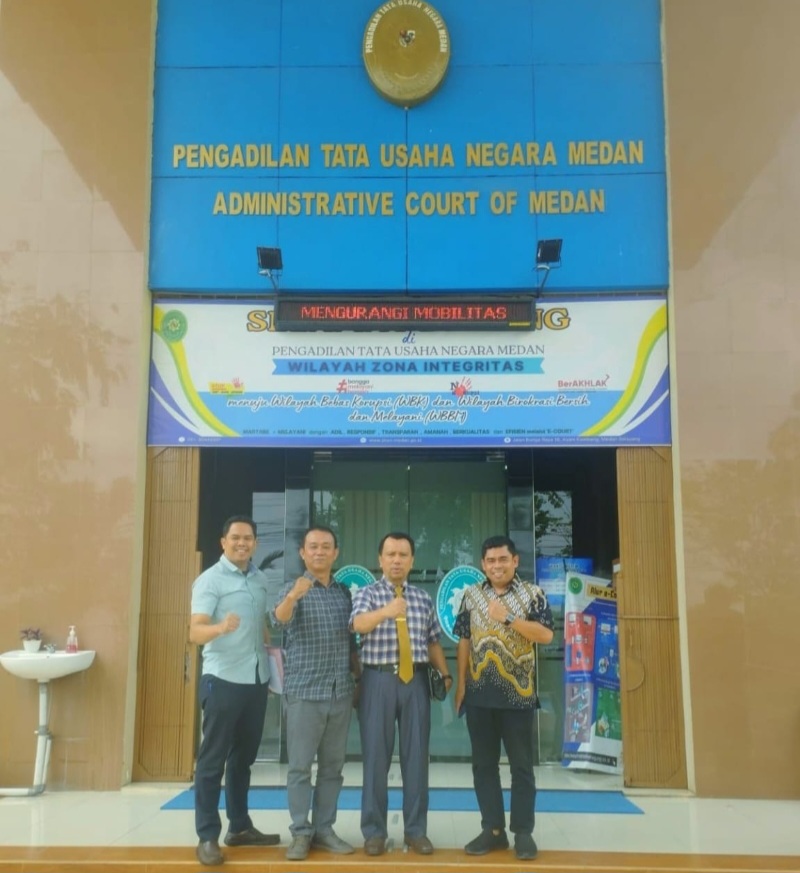 Hakim PTUN Tolak Gugatan Pemberhentian Dan Penunjukan Korsek Bawaslu Langkat