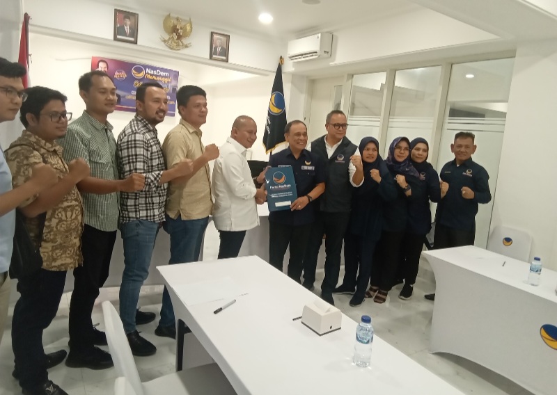 Daftar Bakal Calon Wagubsu, Legislator Rahmansyah Sibarani Kembalikan Berkas Pendaftaran Ke Partai NasDem