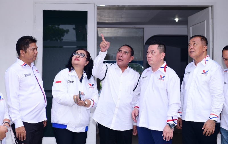 Partai Perindo Hormat Pada Edy Rahmayadi