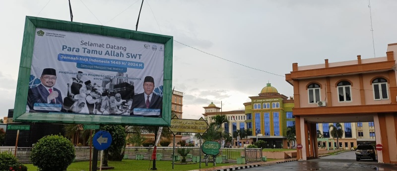 Selamat Datang Calhaj Kloter 1 Asahan Di Asrama Haji Embarkasi Medan