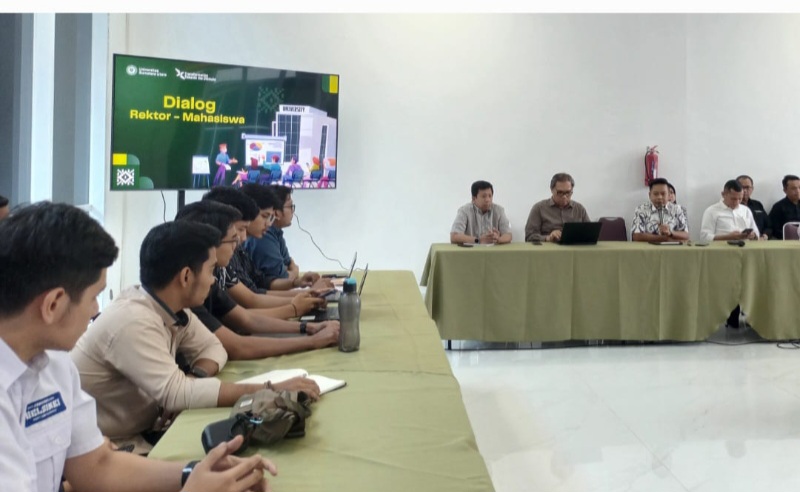 Rektor USU Dialog Terbuka Dengan Mahasiswa Terkait UKT