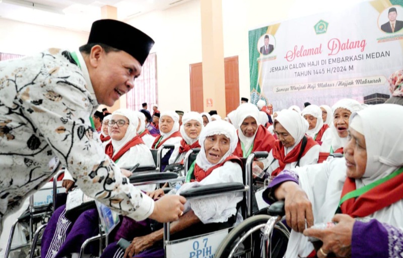 Prosesi Penerimaan Dan Pemberangkatan Calhaj Di Ahmed Tertib Lancar Dan Nyaman