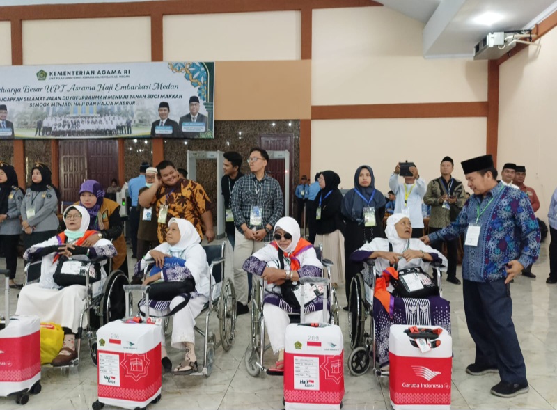 Kakanwil Kemenagsu Harapkan Calhaj Langkat Pergi Dan Pulang Wajah Berseri