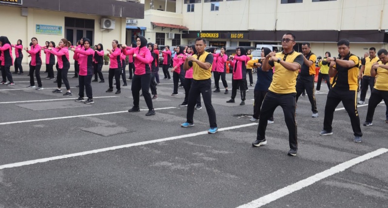 Kapolrestabes Medan Prihatin Banyak Personel Yang Overwight