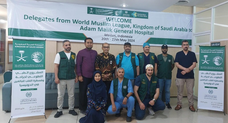 MWL Dan KSRelief Bantu Operasi Jantung Yang Tersulit