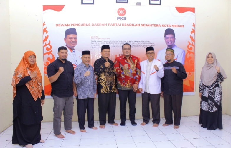 Aulia Rachman Sambangi PKS Medan, Nyatakan Siap Maju Calon Wali Kota 2024