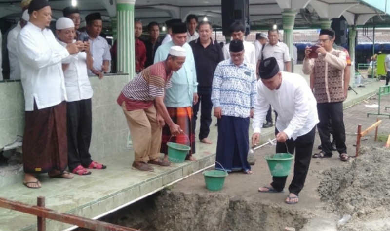 Pembangunan Masjid Salman Jl. STM Medan Dimulai