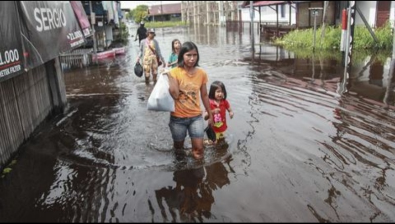 Banjir Rendam 87 Desa, BNPB Rekom Status Kalimantan Tengah Darurat