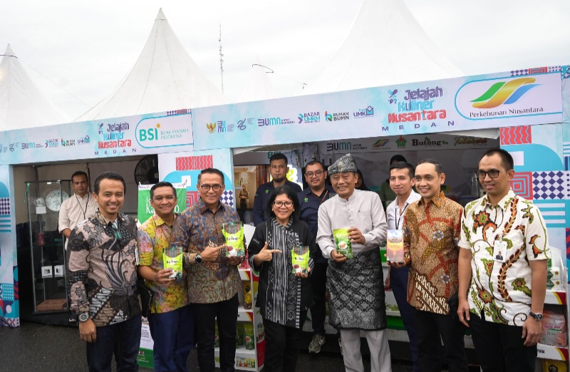 PT Perkebunan Nusantara IV PalmCo Gelar Bazaar Jelajah Kuliner Nusantara