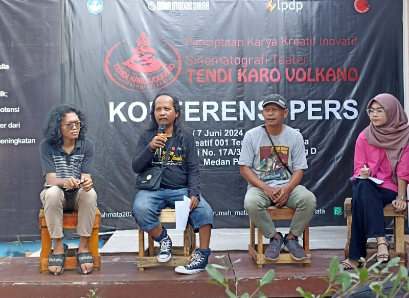 Seniman Ikut Residensi Seniman Sinematografi Teater Tendi Karo Volkano Ditetapkan