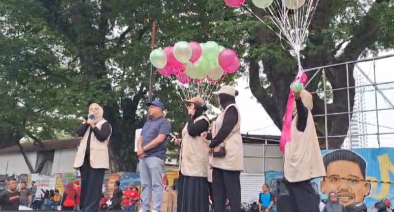 Rayakan Milad Ke 10 FKMI Gelar Senam Sehat Dan Bazar