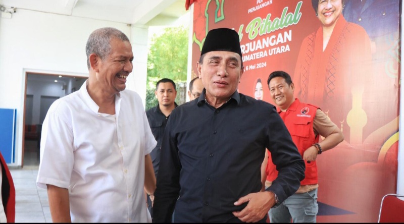 Edy Rahmayadi Kurban Sapi Kesayangannya Di Kantor PDIP