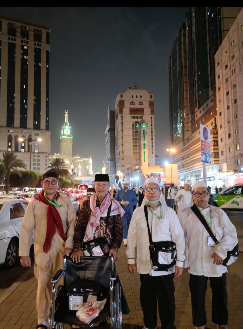 Sebelum Pulang Jamaah Haji Nikmati Keindahan Kota Makkah