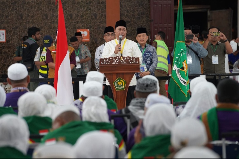 Kloter 1 Debarkasi Medan Tiba Di Tanah Air, Jamaah Diminta Jaga Predikat Haji