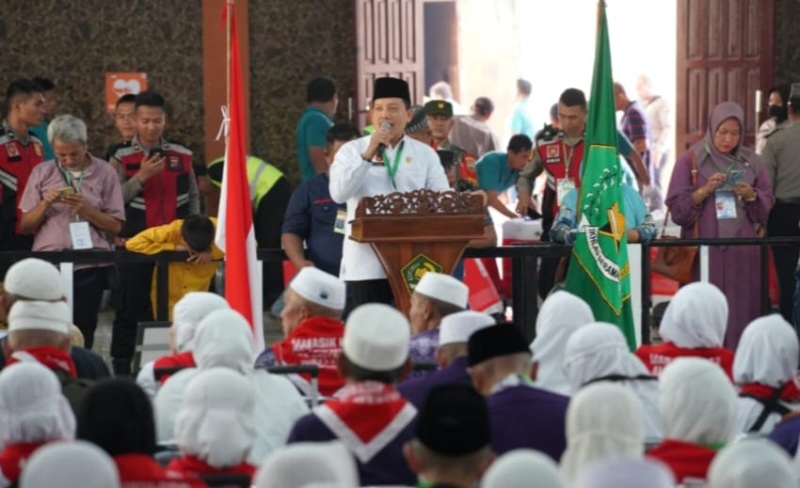 Jamaah Haji Kloter 02 Diminta Lanjutkan Kebiasaan Baik Selama Di Tanah Suci