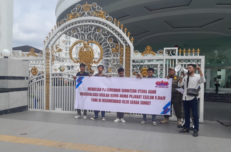 Gempasu Desak Pj Gubsu Evaluasi Eselon III Dan IV