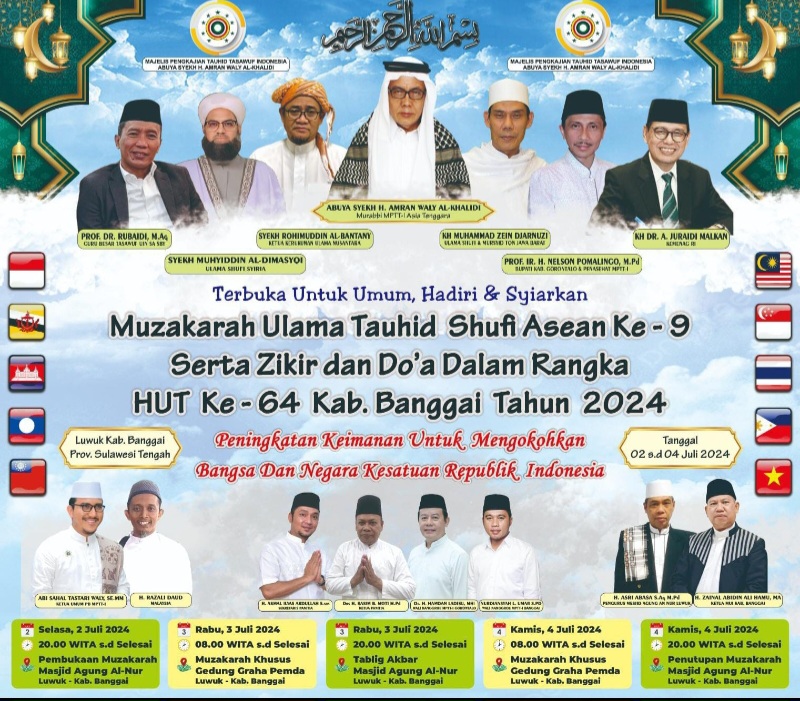Muzakarah MPTTI Di Luwuk Perkuat Solidaritas Kebangsaan