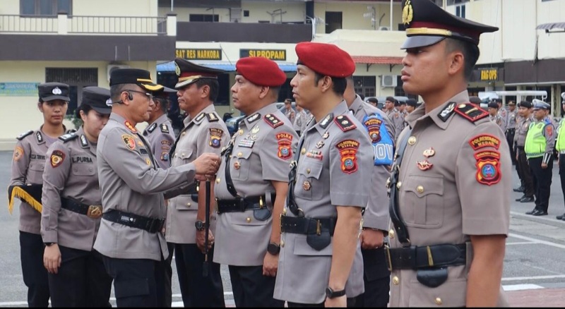 Tiga PJU Di Polrestabes Medan Diganti