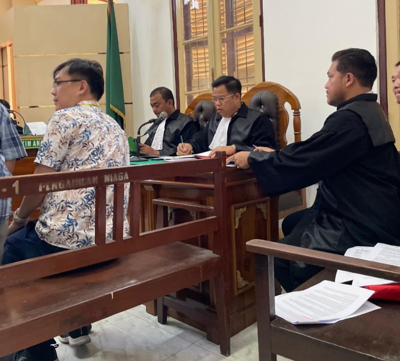 Direktur PT SSG Bantah Dakwaan JPU Atas Tindak Pidana Penipuan Giro Kosong