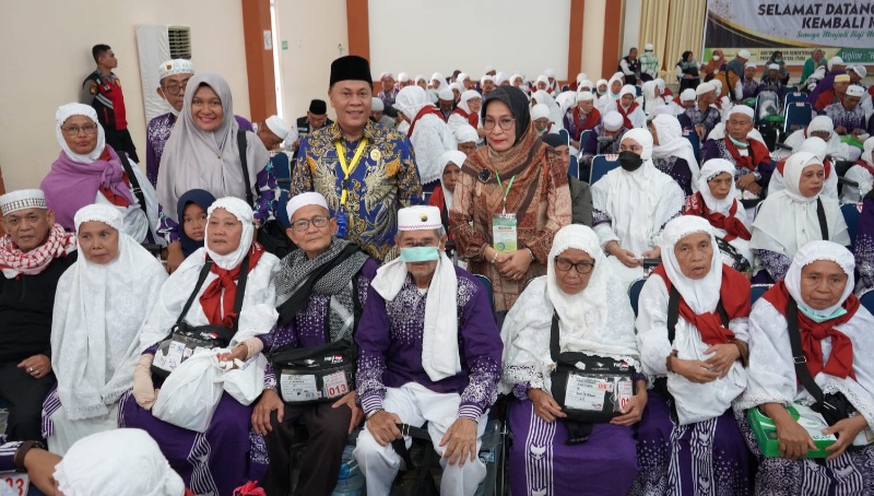 Tiba Di Ahmed Infaq Jamaah Haji Kloter 15 Asal Madina Capai 11 Juta Lebih