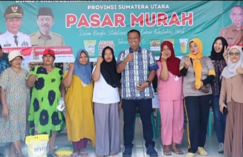 Pemprovsu Gelar Pasar Murah Untuk Stabilitas Harga